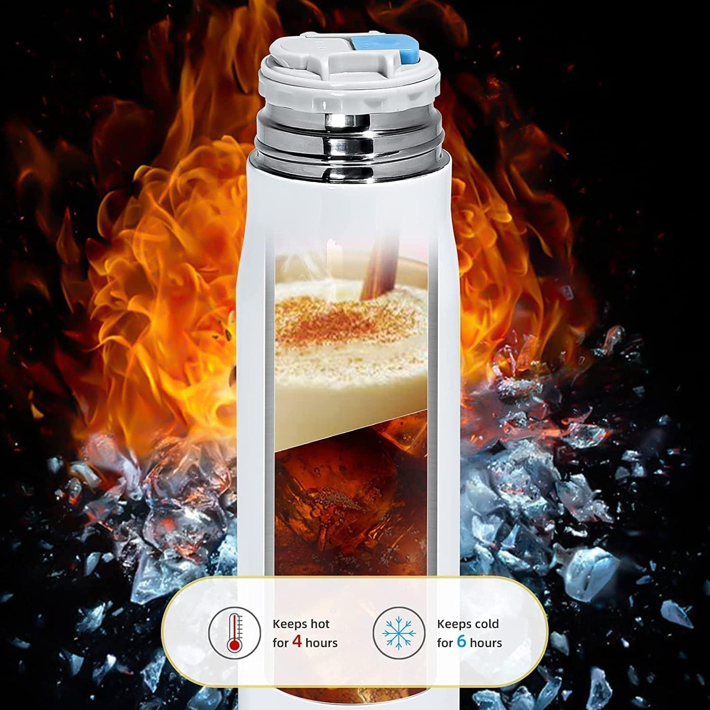 17 oz. Bullet Thermos-I Second That