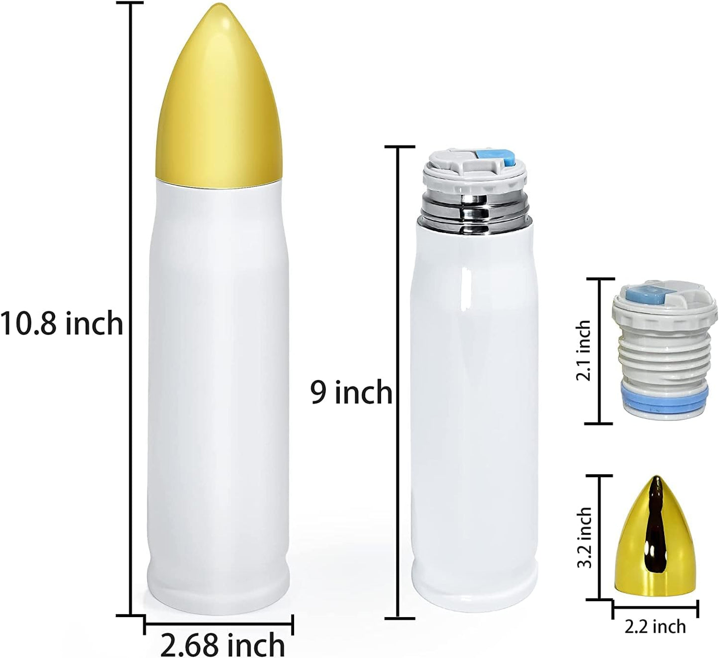 17 oz. Bullet Thermos-I Second That