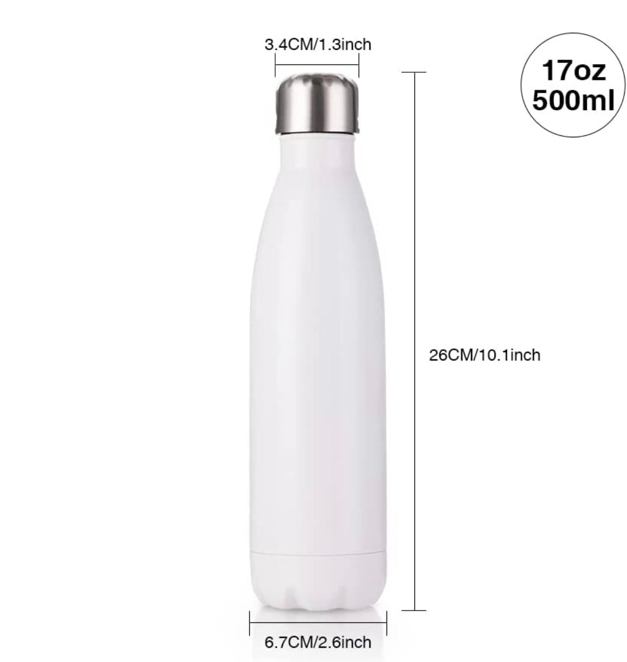 17 oz. Sports Water Bottles-Bear