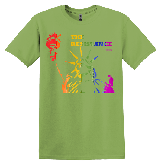 Trending Threads Large Unisex-The Resistance 01 Design on Front 1 Available