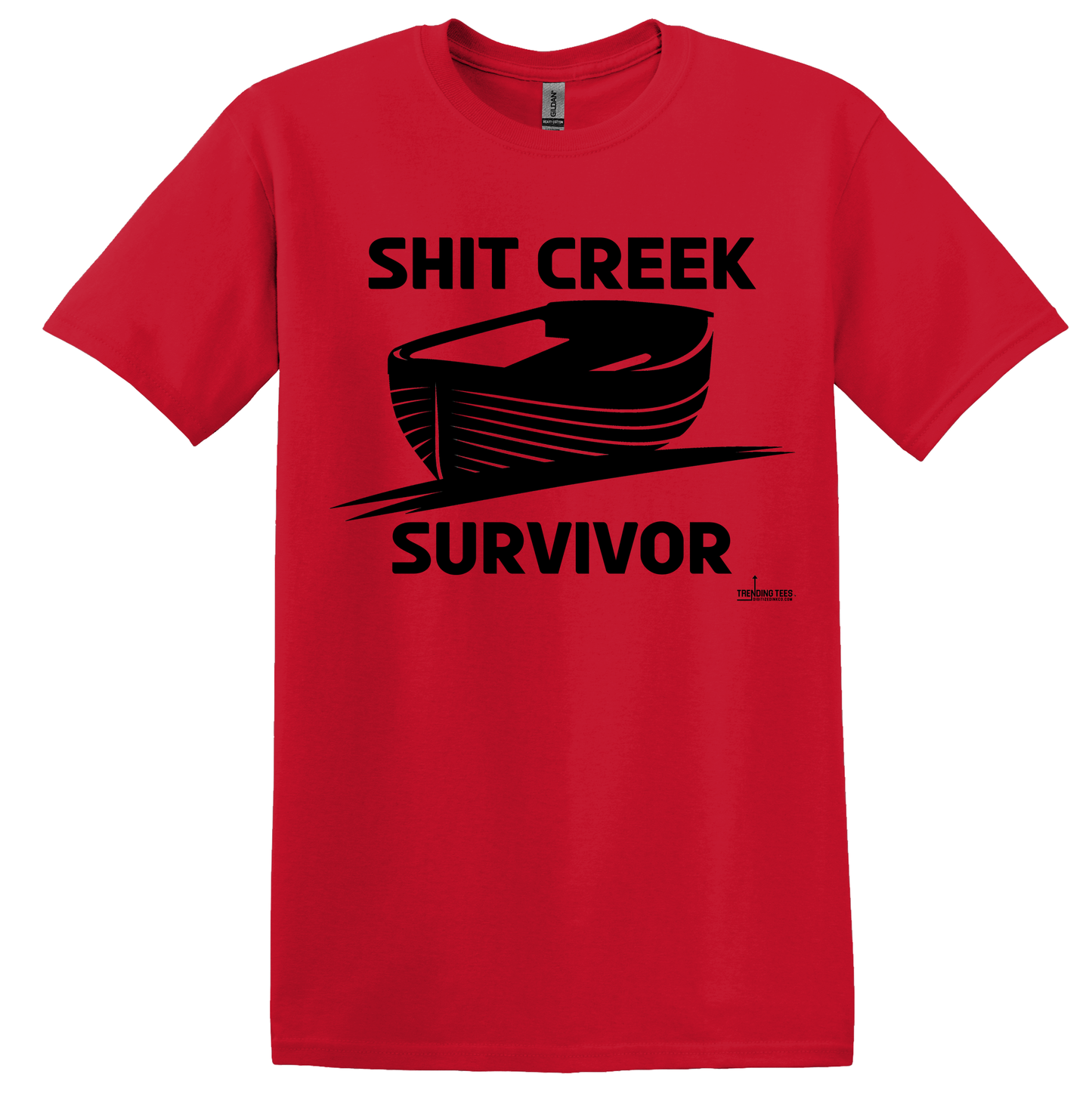 Trending Tees-Shit Creek Survivor