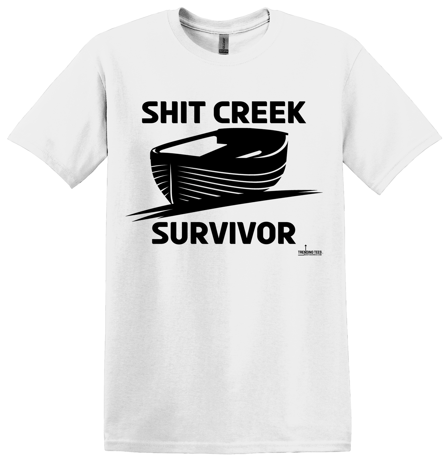 Trending Tees-Shit Creek Survivor