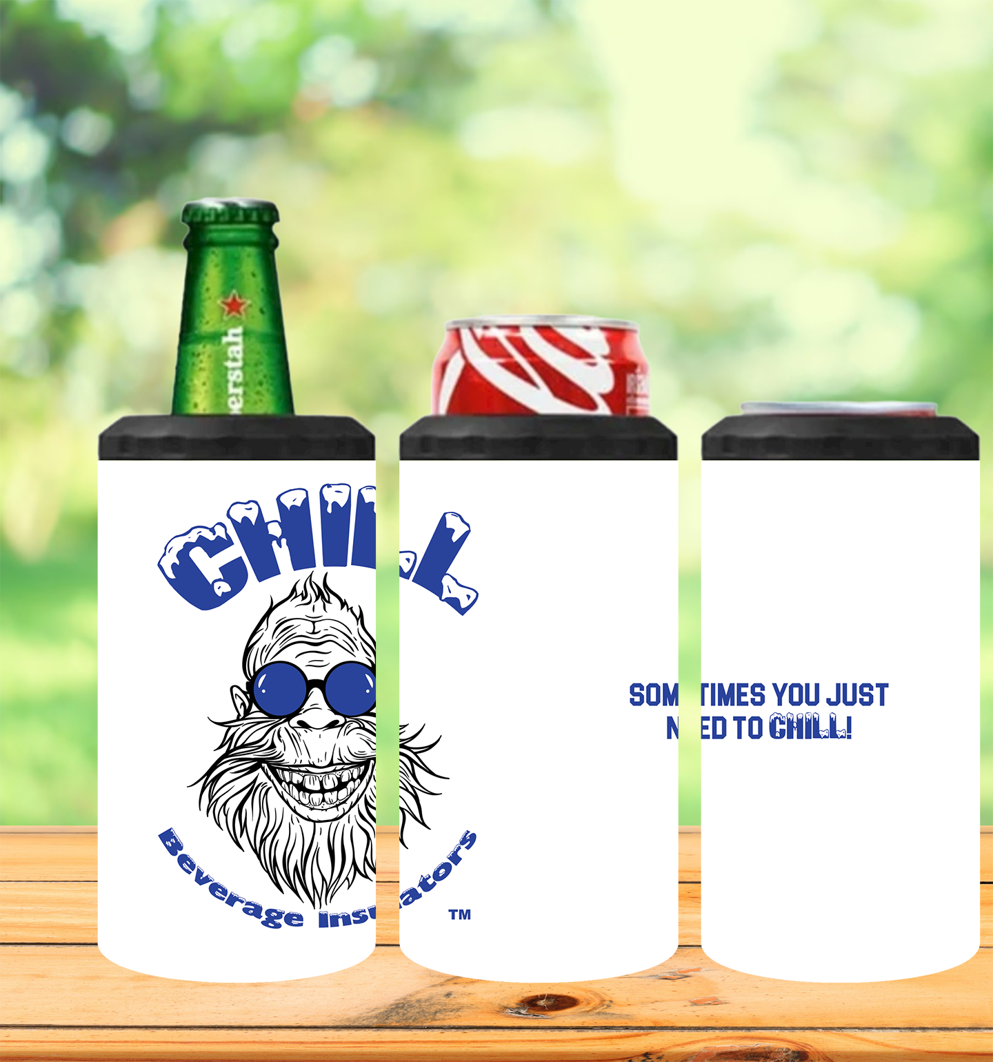 CHILL Skinny Beverage Insulators - Just Chill