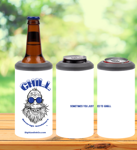 12 oz. Slim Skinny Beverage Insulator-CHILL