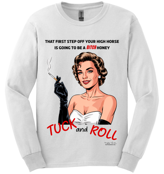 Trendy Threads Long Sleeved Tee Shirts-High Horse 02