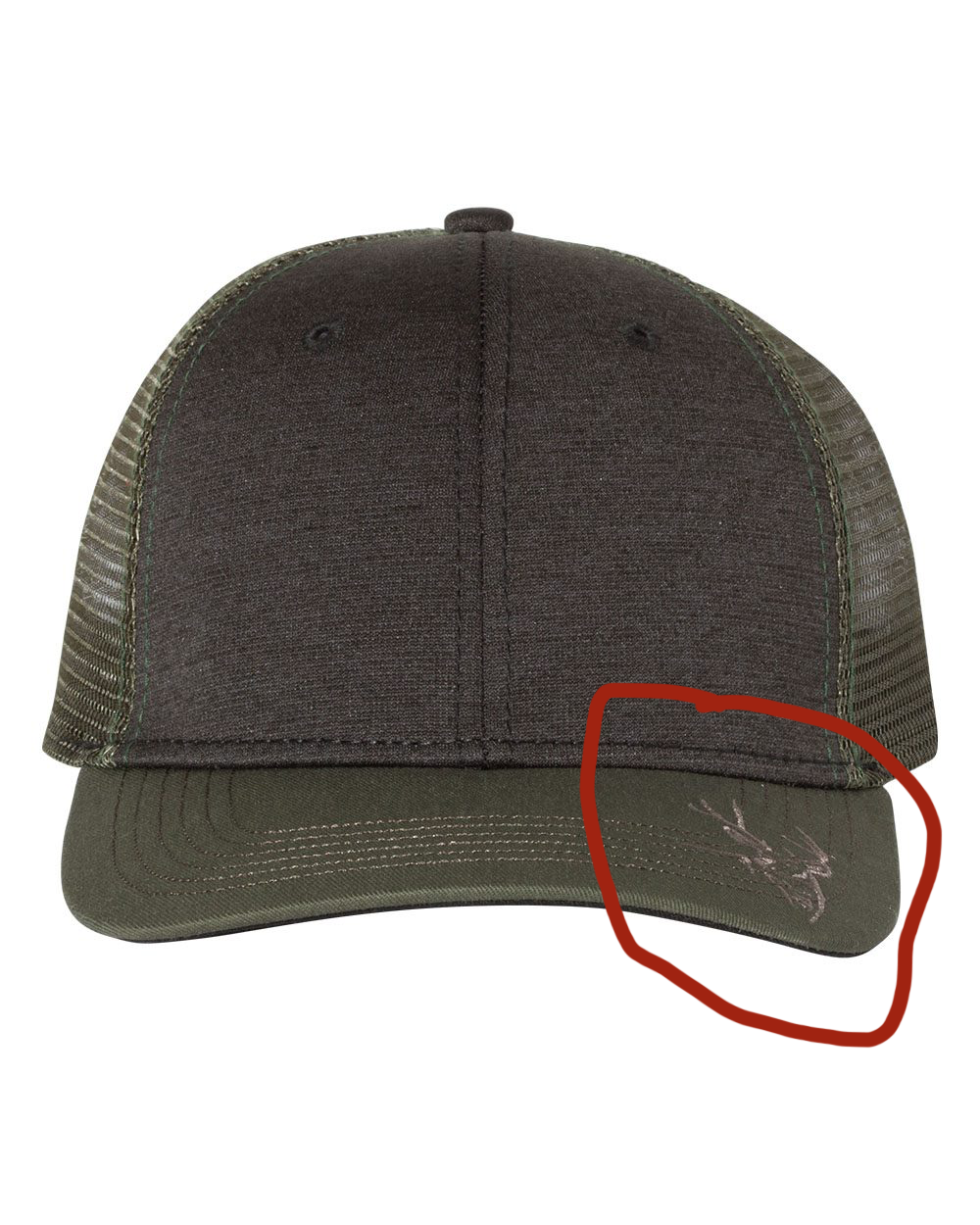 Dri Duck Structured Cap-Running Buck Cap-3301