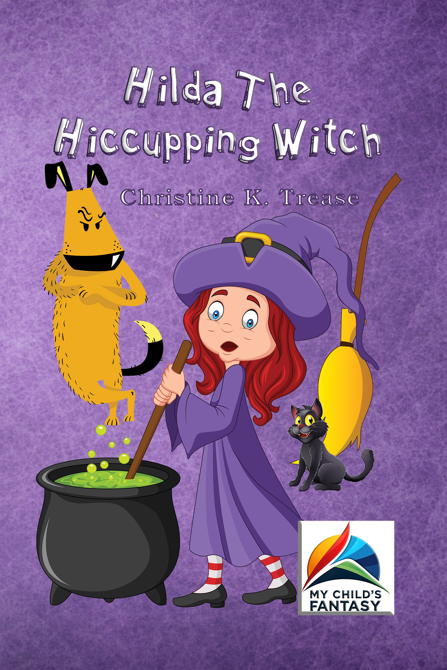 Book My Childs Fantasy -Hilda The Hiccupping Witch