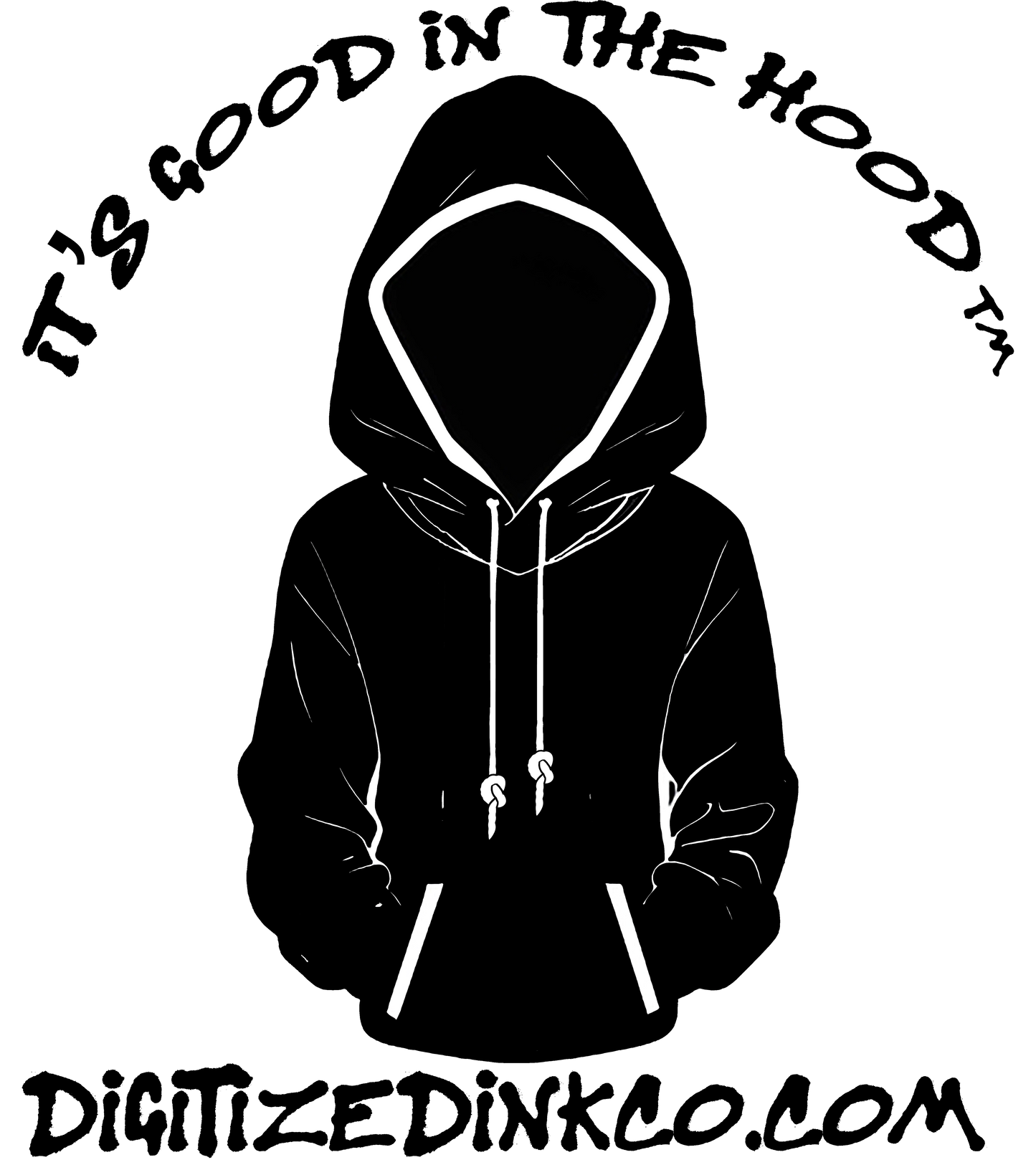 Hoodie Unisex Adult Large-1 Available It's Good In The Hood