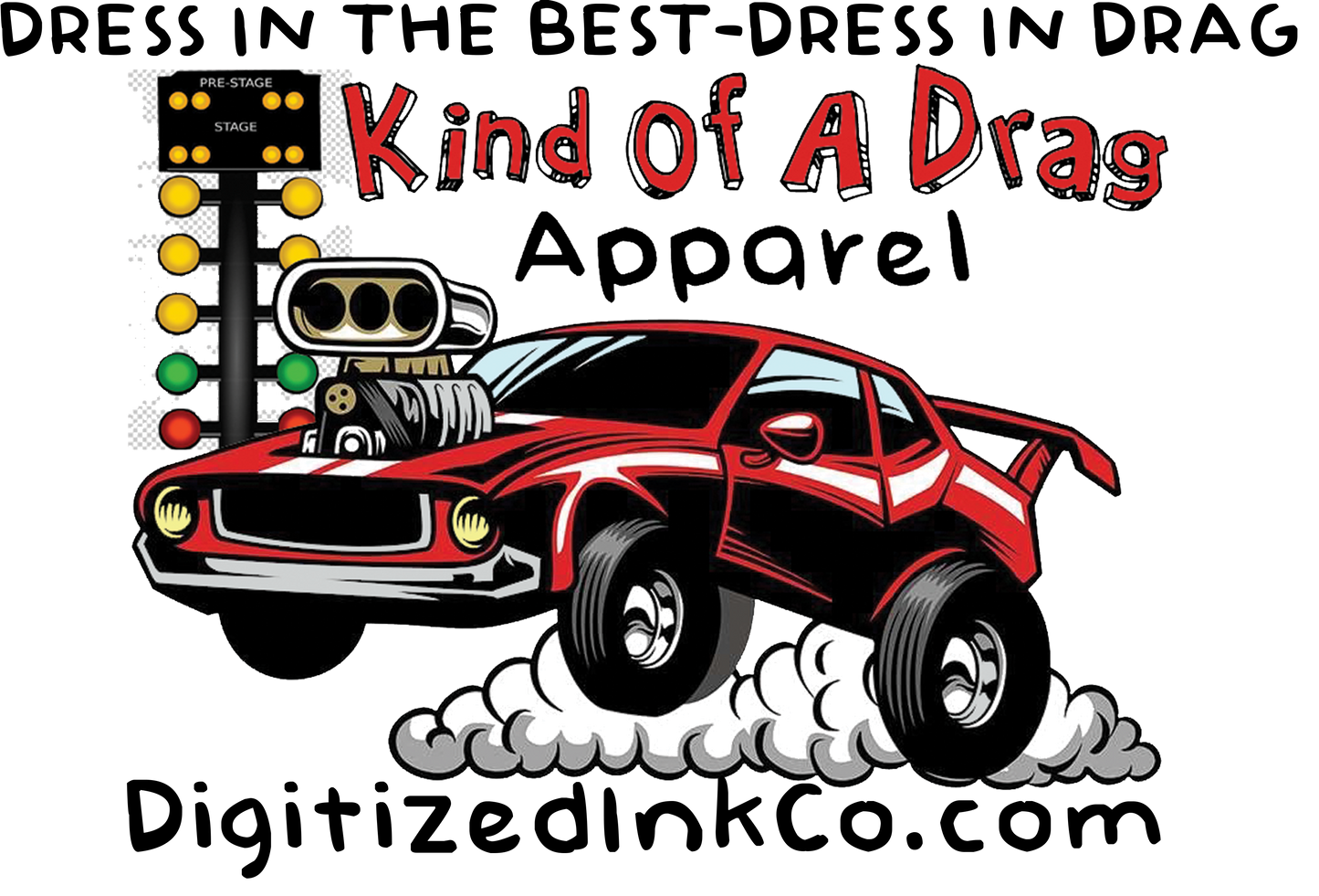 Kind Of A Drag Long Sleeved Tee-Logo Shirt