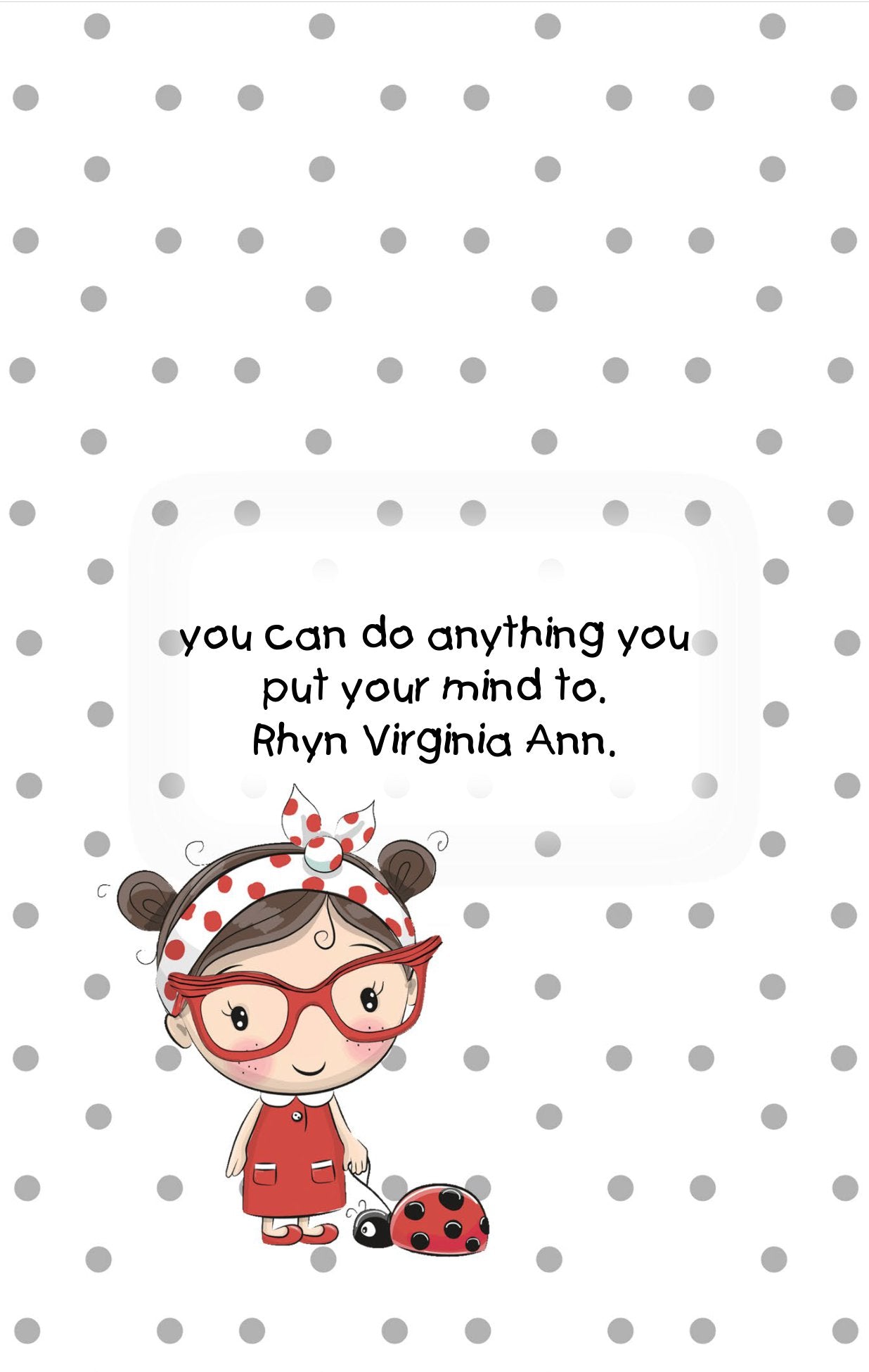 Book Children's-Rhyn Virginia Ann (the little girl who can)