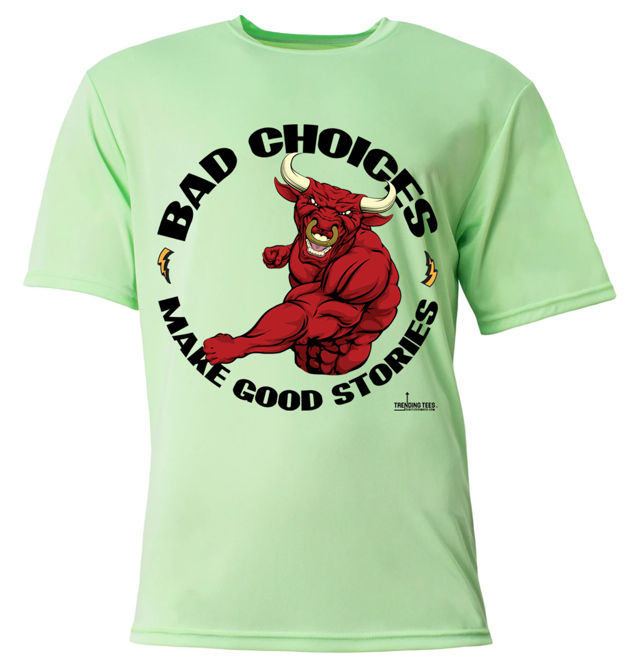 Trending Tees-Bad Choices Red Bull
