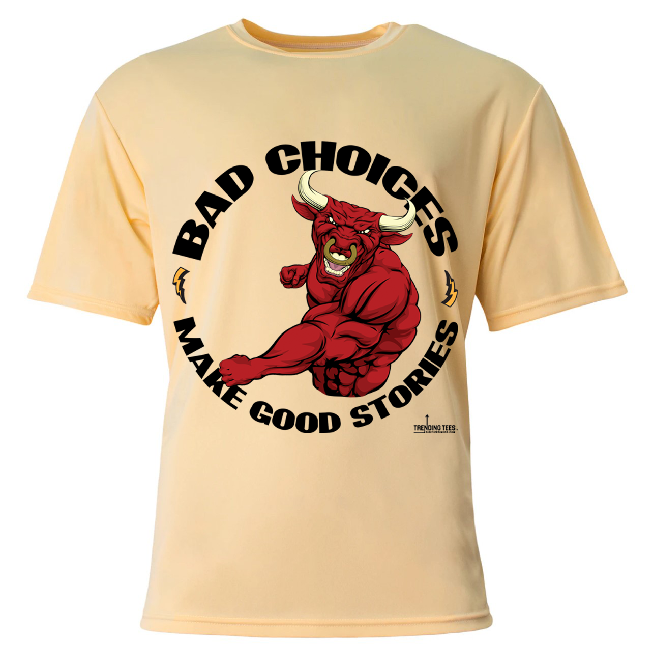 Trending Tees-Bad Choices Red Bull