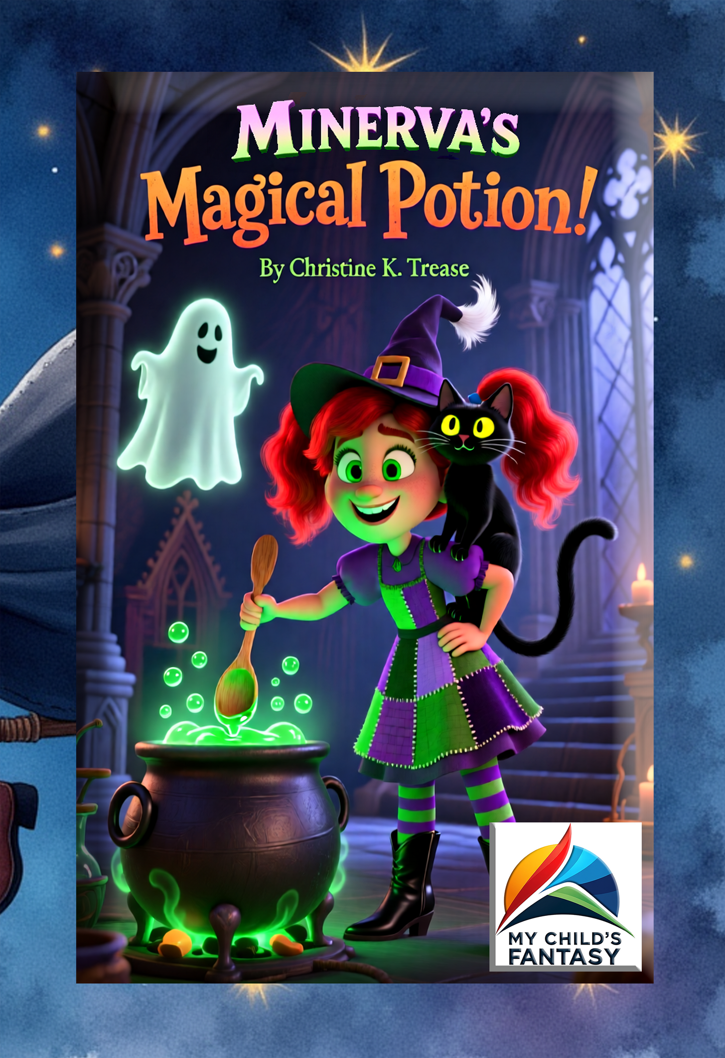 Book My Child's Fantasy-Minerva's Magical Potion