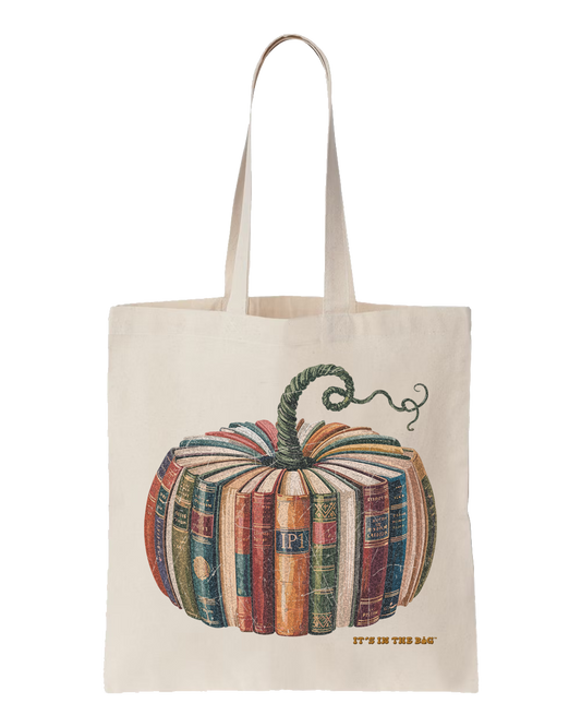 It's In The Bag-Pumpkin Book Bag