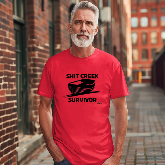 Trending Tees-Shit Creek Survivor