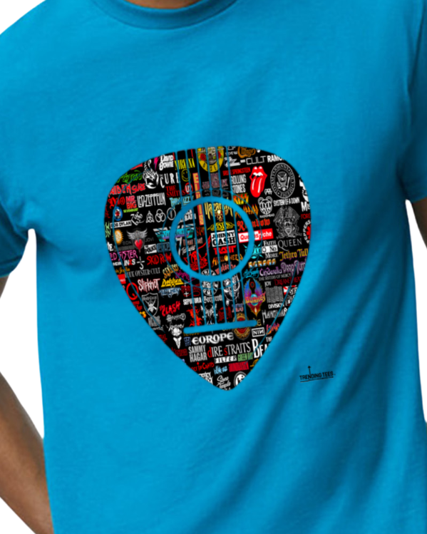 Trending Tees-Guitar Pick Artwork
