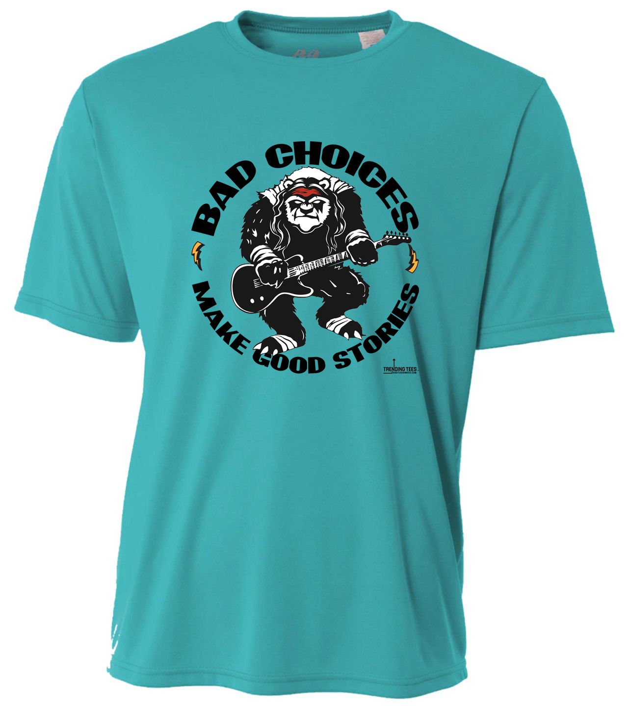 Trending Tees-Bad Choices Rocker Bear