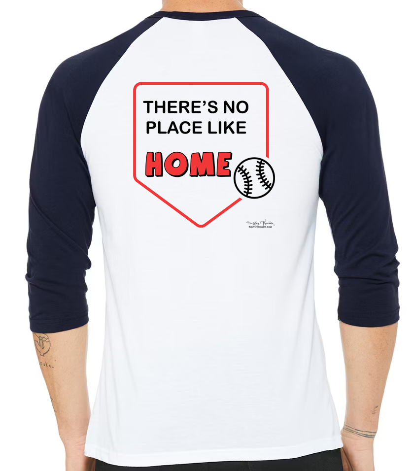 Trendy Thready-Baseball-There's No Place Like Home