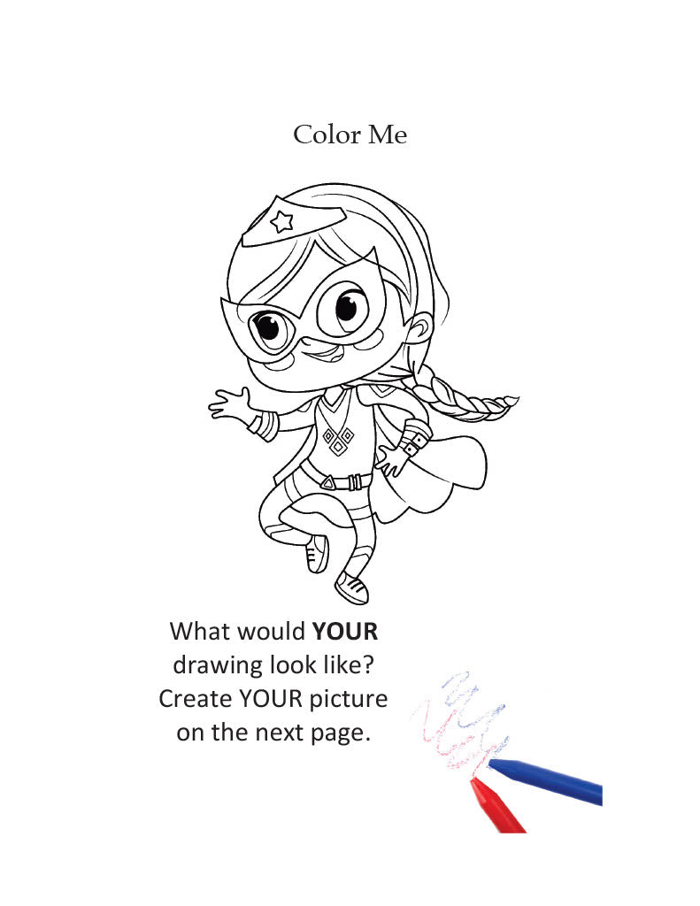Book Children's-I Need A Superhero