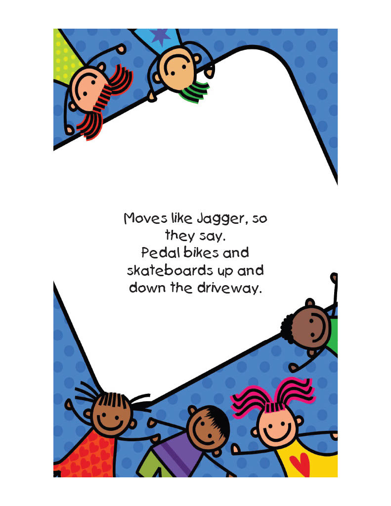 Book Children's-He's Got The Moves Because He's Jagger