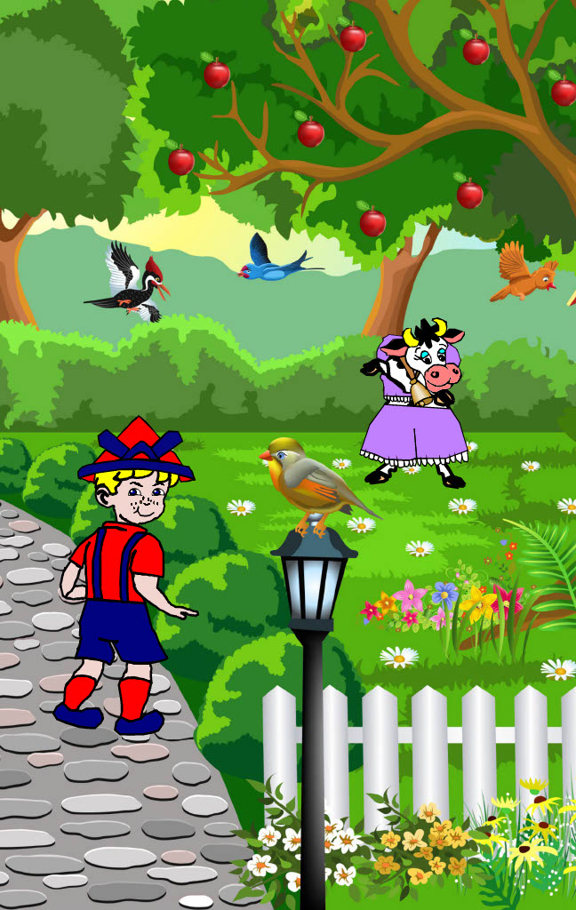 Book Children's-Adventure #2 Mike E. Meanderer Meets The Cow In The Flannel Nightgown