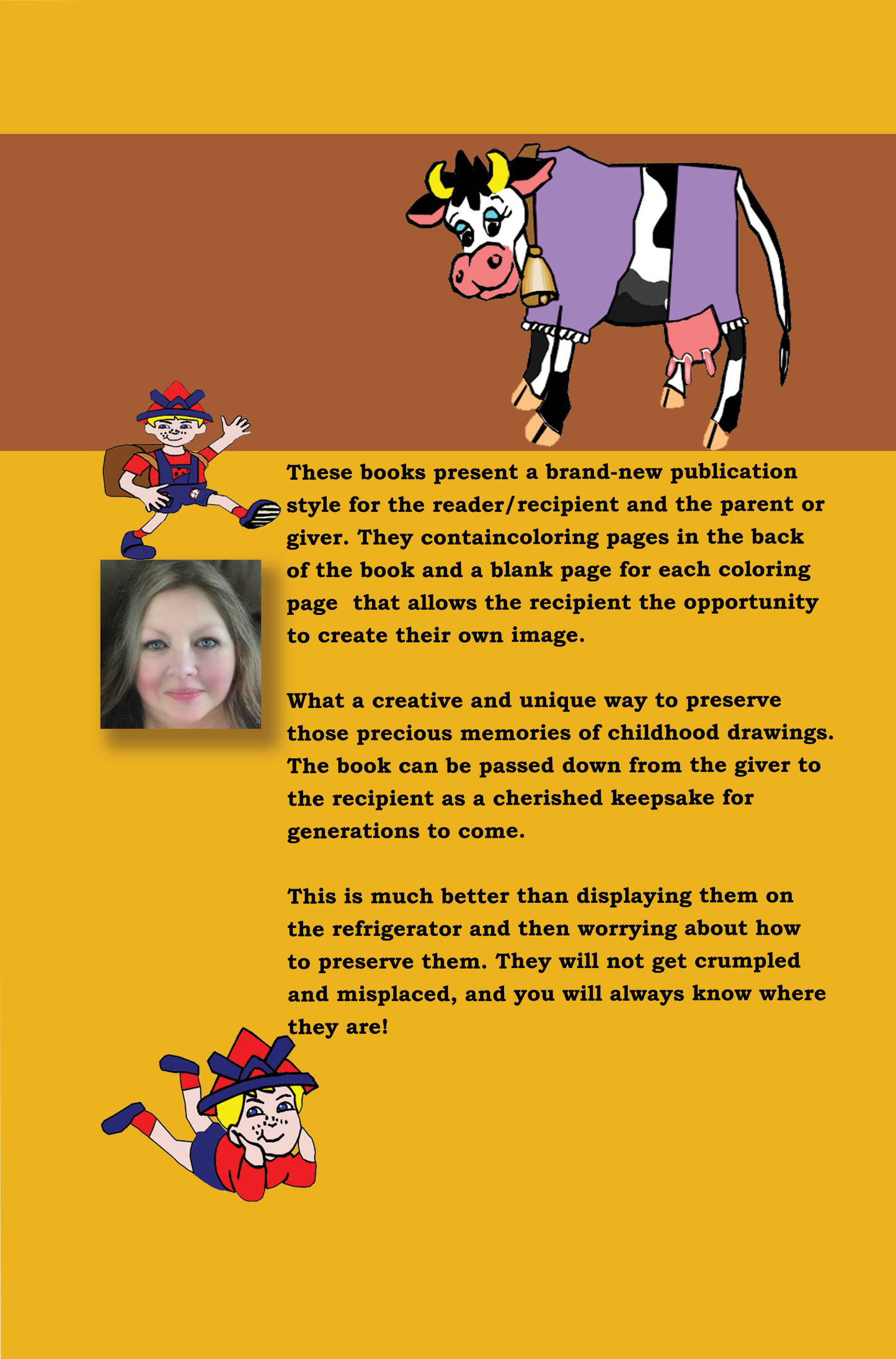 Book Children's-Adventure #2 Mike E. Meanderer Meets The Cow In The Flannel Nightgown