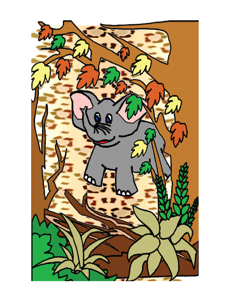 Book Children's-The Greedy Little Elephant