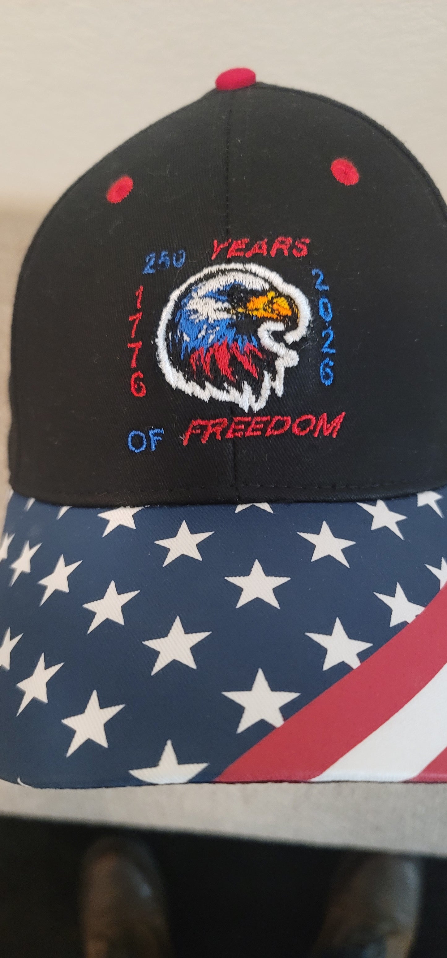 Hats-American Eagle 250 Years-2 Available-FREE SHIPPING