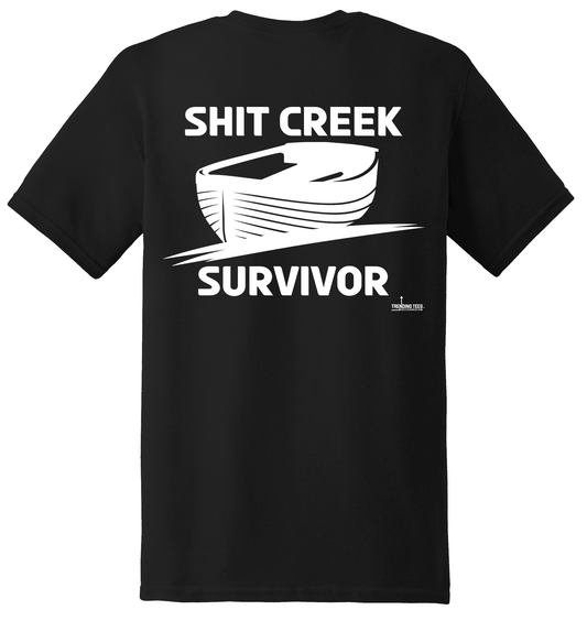 Trending Tees-Shit Creek Survivor