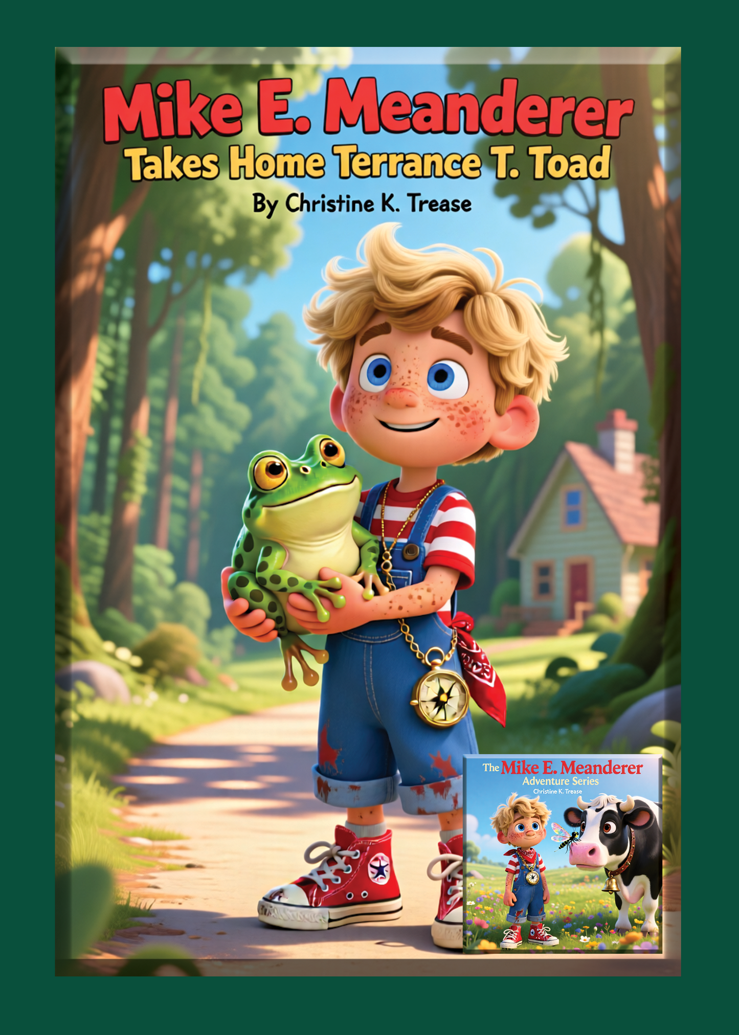 Book Children's-Adventure #3 Mike E. Meanderer Takes Home Terrance T. Toad
