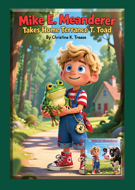 Book Children's-Adventure #3 Mike E. Meanderer Takes Home Terrance T. Toad