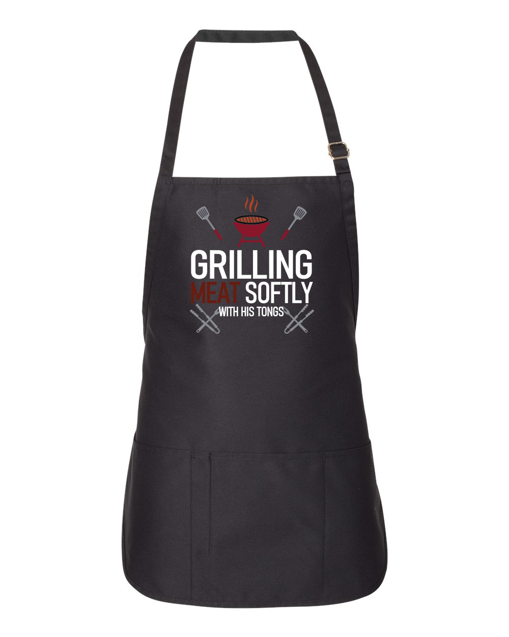 Aprons - Grilling Me Softly With His Tongs