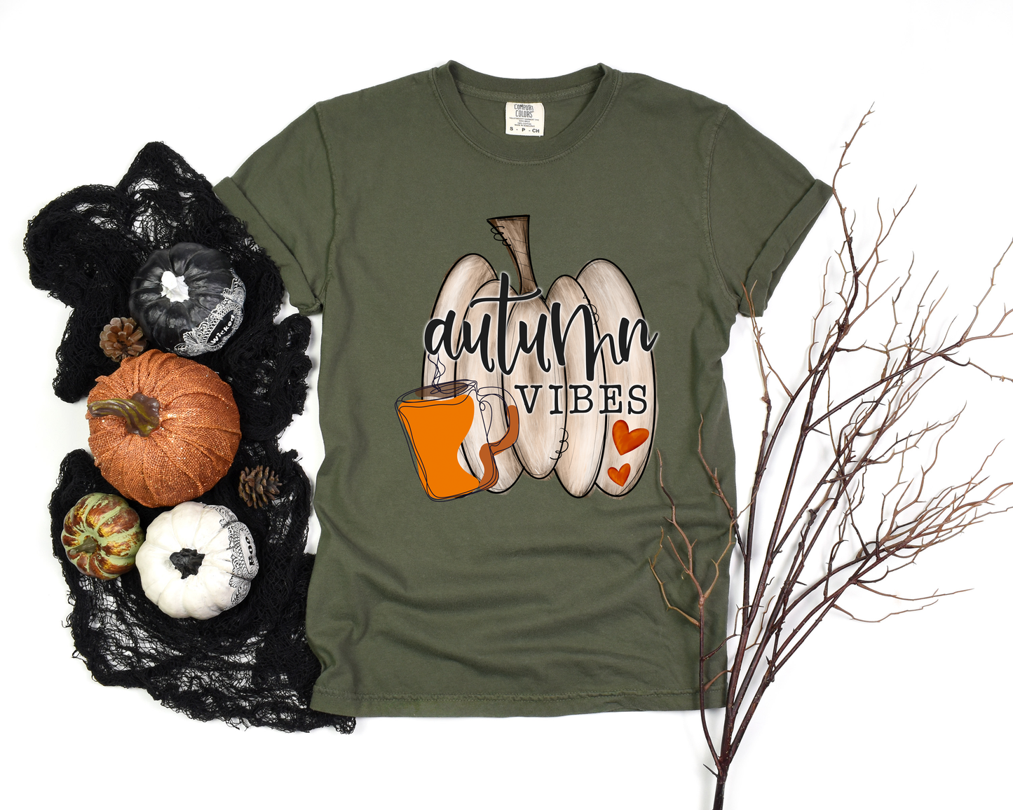 C1717-PV Adult Tee Shirt-Autumn Vibes