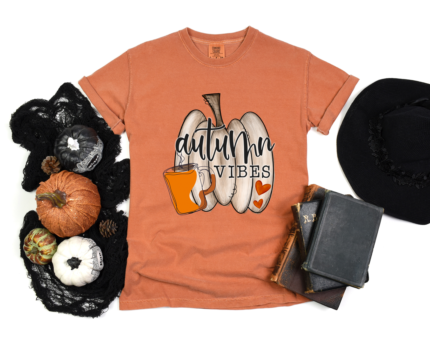 C1717-PV Adult Tee Shirt-Autumn Vibes