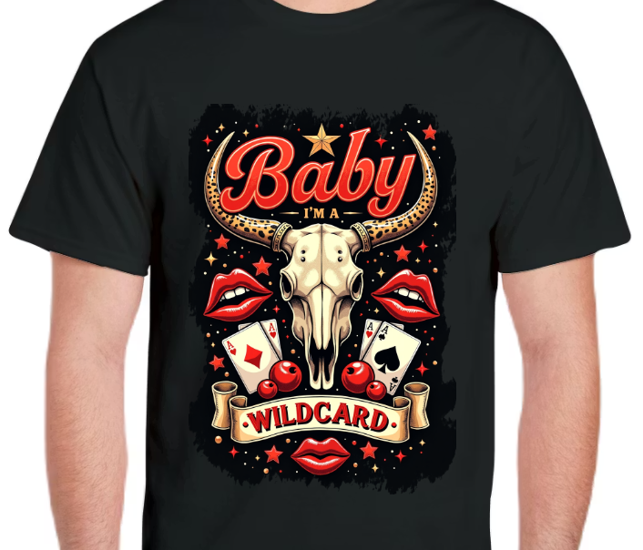T-Shirt-Baby I'm A Wildcard 02-Unisex