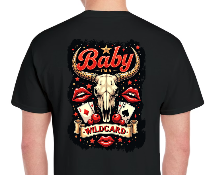 T-Shirt-Baby I'm A Wildcard 02-Unisex