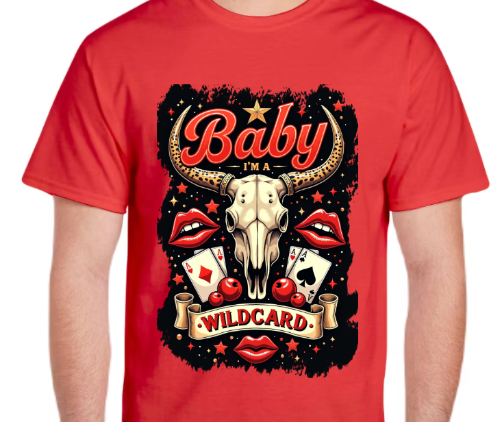 T-Shirt-Baby I'm A Wildcard 02-Unisex