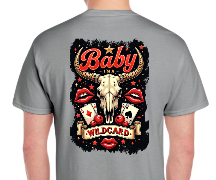 T-Shirt-Baby I'm A Wildcard 02-Unisex