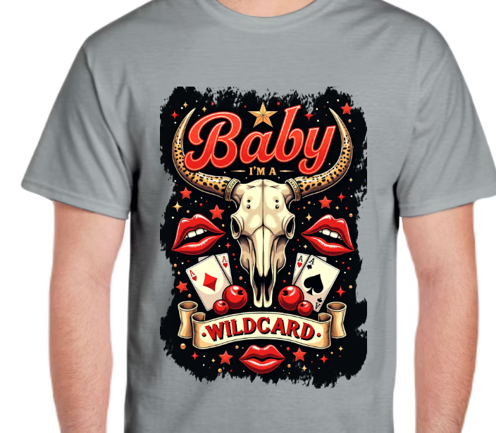 T-Shirt-Baby I'm A Wildcard 02-Unisex