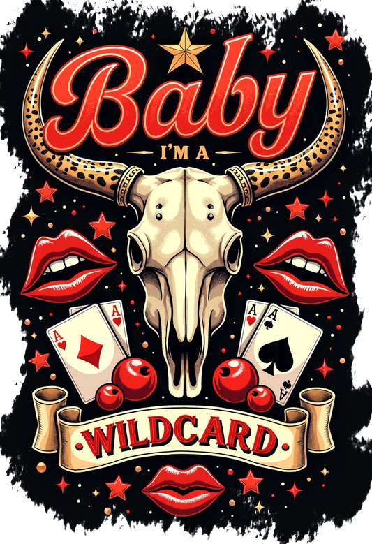 T-Shirt-Baby I'm A Wildcard 02-Unisex