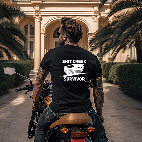 Trending Tees-Shit Creek Survivor