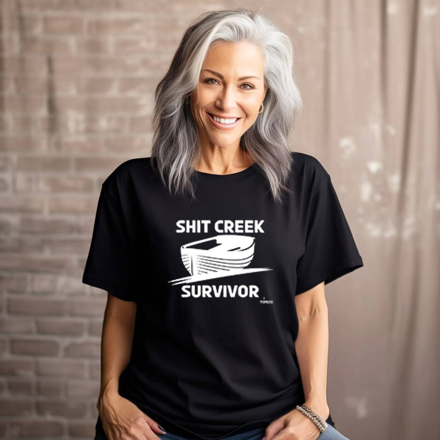 Trending Tees-Shit Creek Survivor