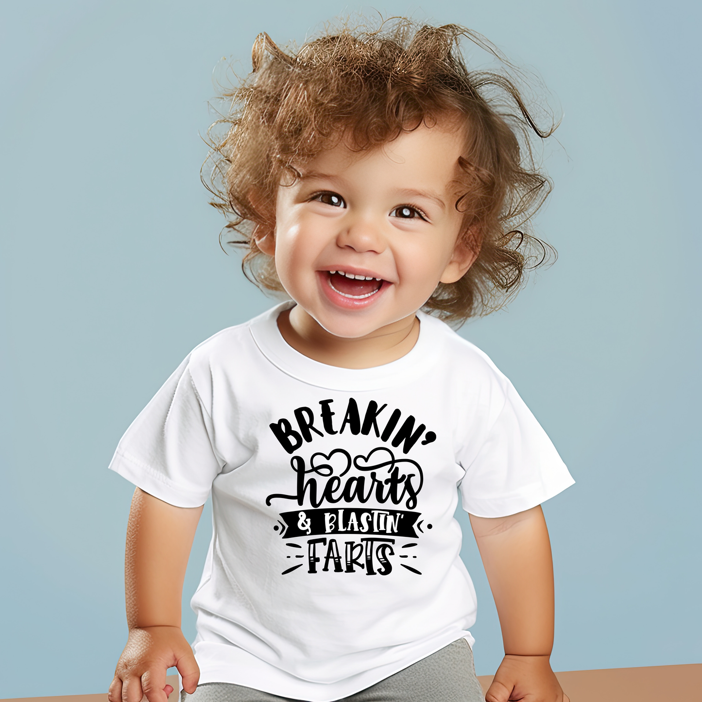 G5100P-Toddler T-Shirt Breakin' Hearts