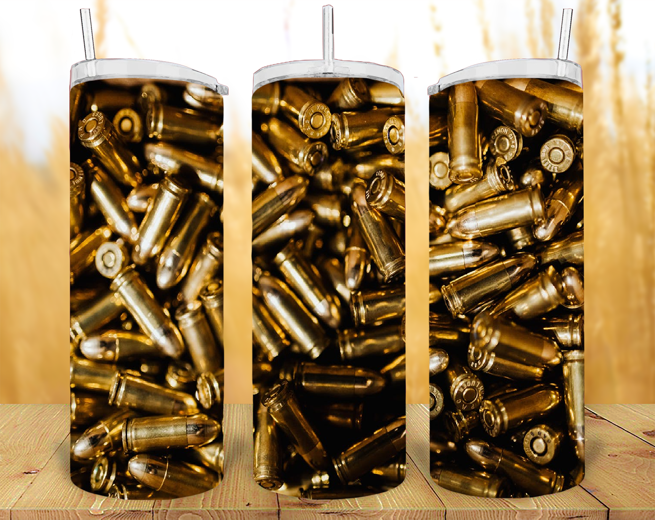 20 oz. Straight Sided Tumblers Guns And Accessories Bullets