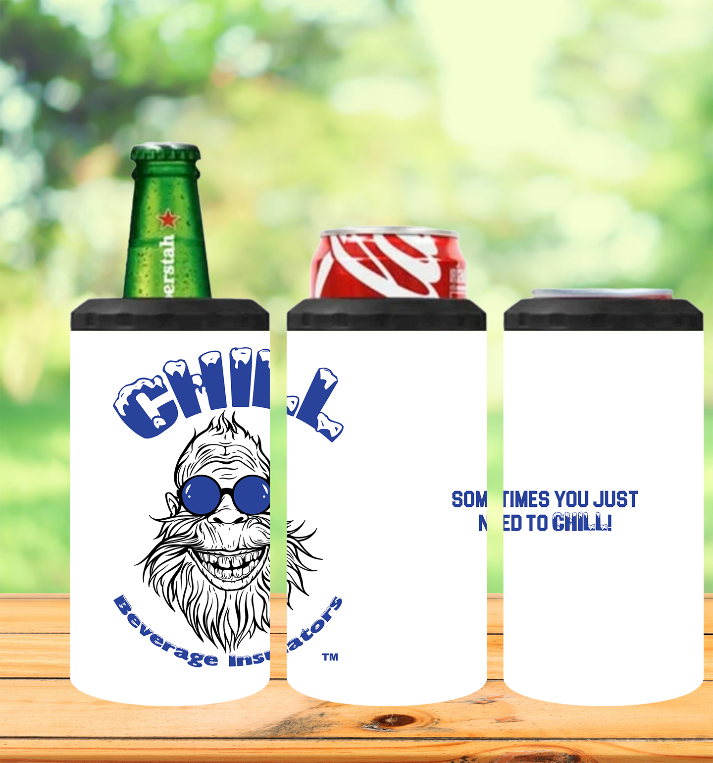 CHILL Skinny Beverage Insulators  - Just Chill