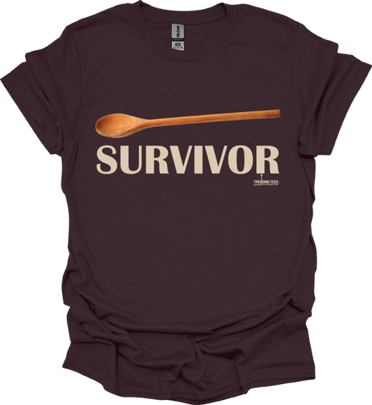 Trending Tees-Wooden Spoon Survivor