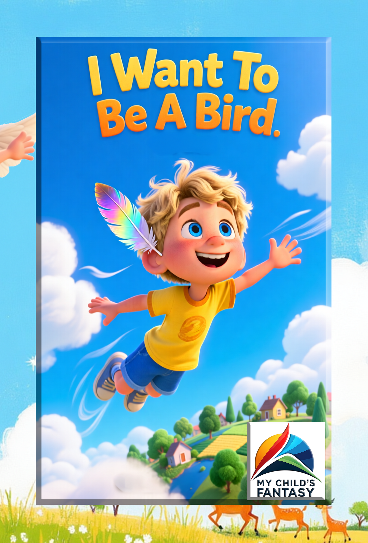 Book-My Child's Fantasy-I Want To Be A Bird