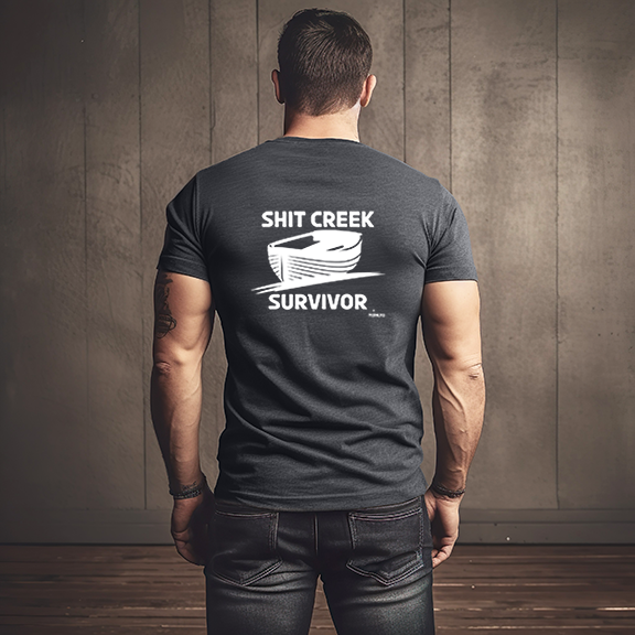 Trending Tees-Shit Creek Survivor