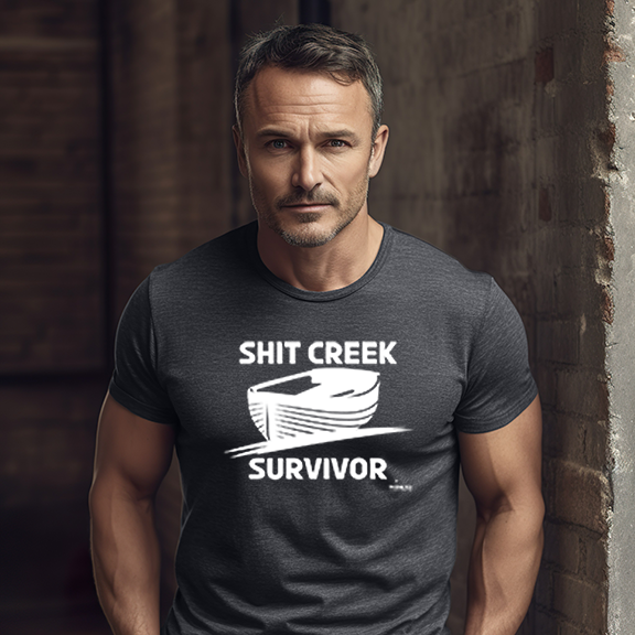 Trending Tees-Shit Creek Survivor