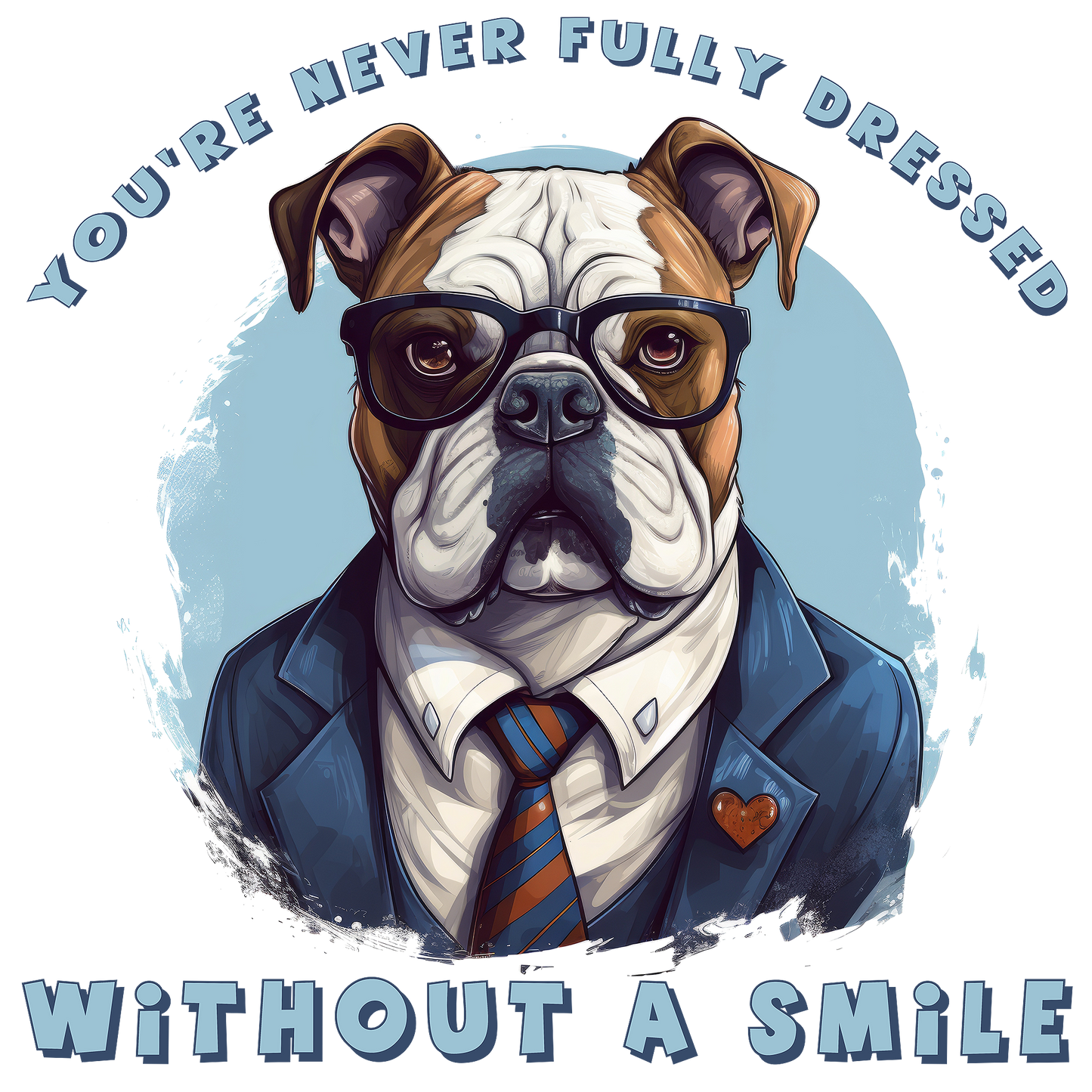 KP55Y Youth You're Never Fully Dressed Without A Smile Boxer